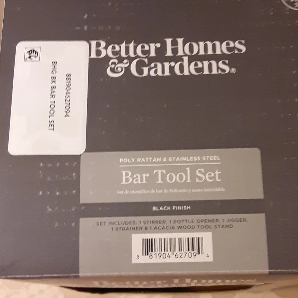 Better Homes & Gardens Bar Tool Set